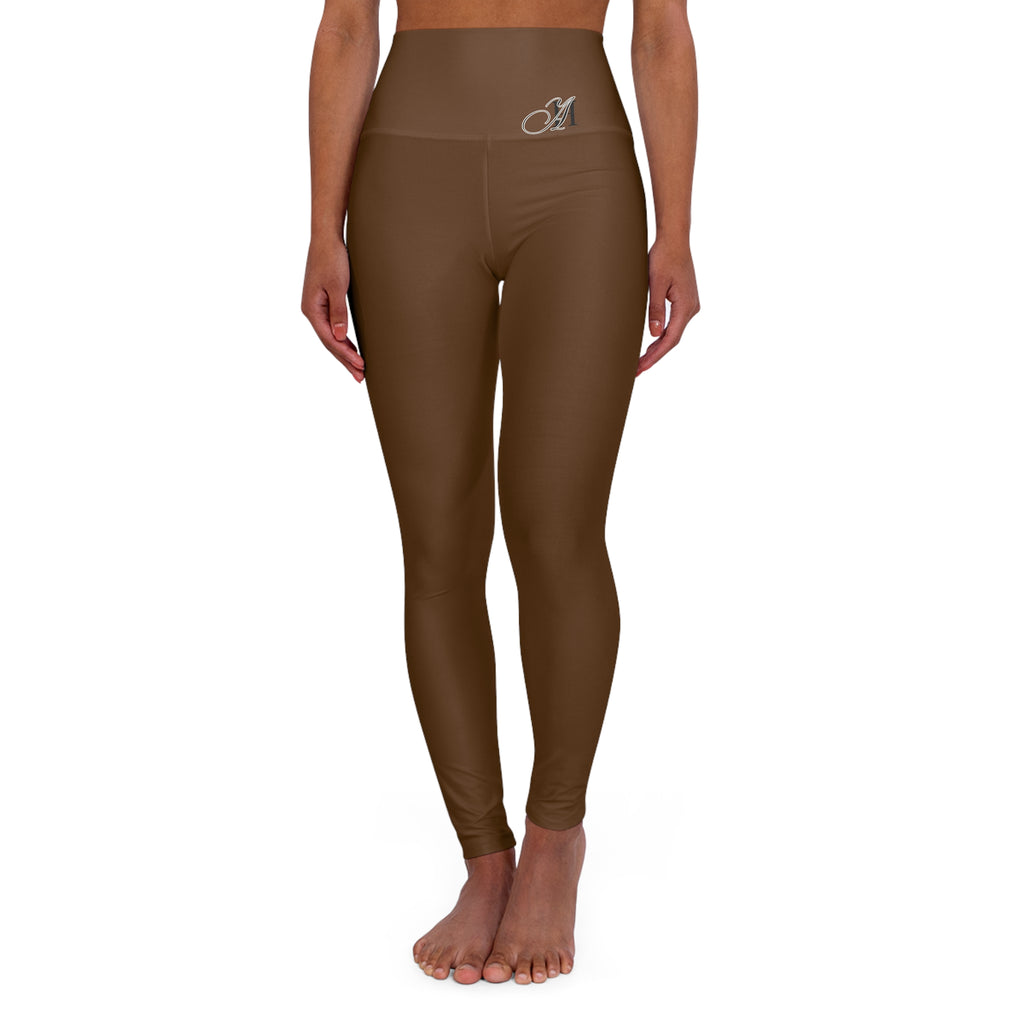 Waisted Yoga Leggings "all Highly logo"
