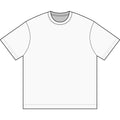 Men's plain white tee