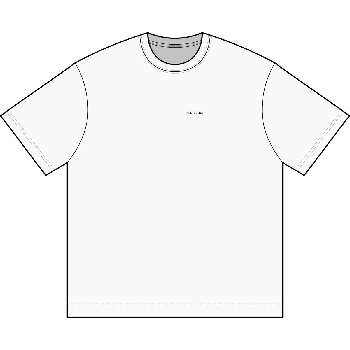 Men's " All Highly" tee