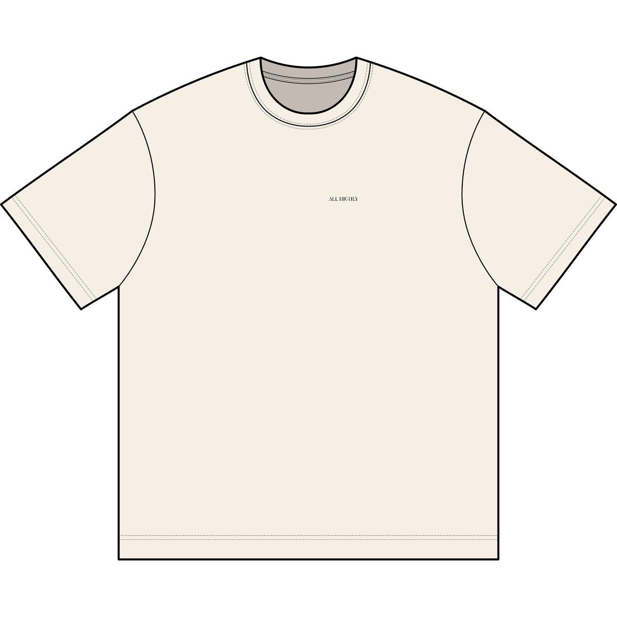 Men's " All Highly" tee