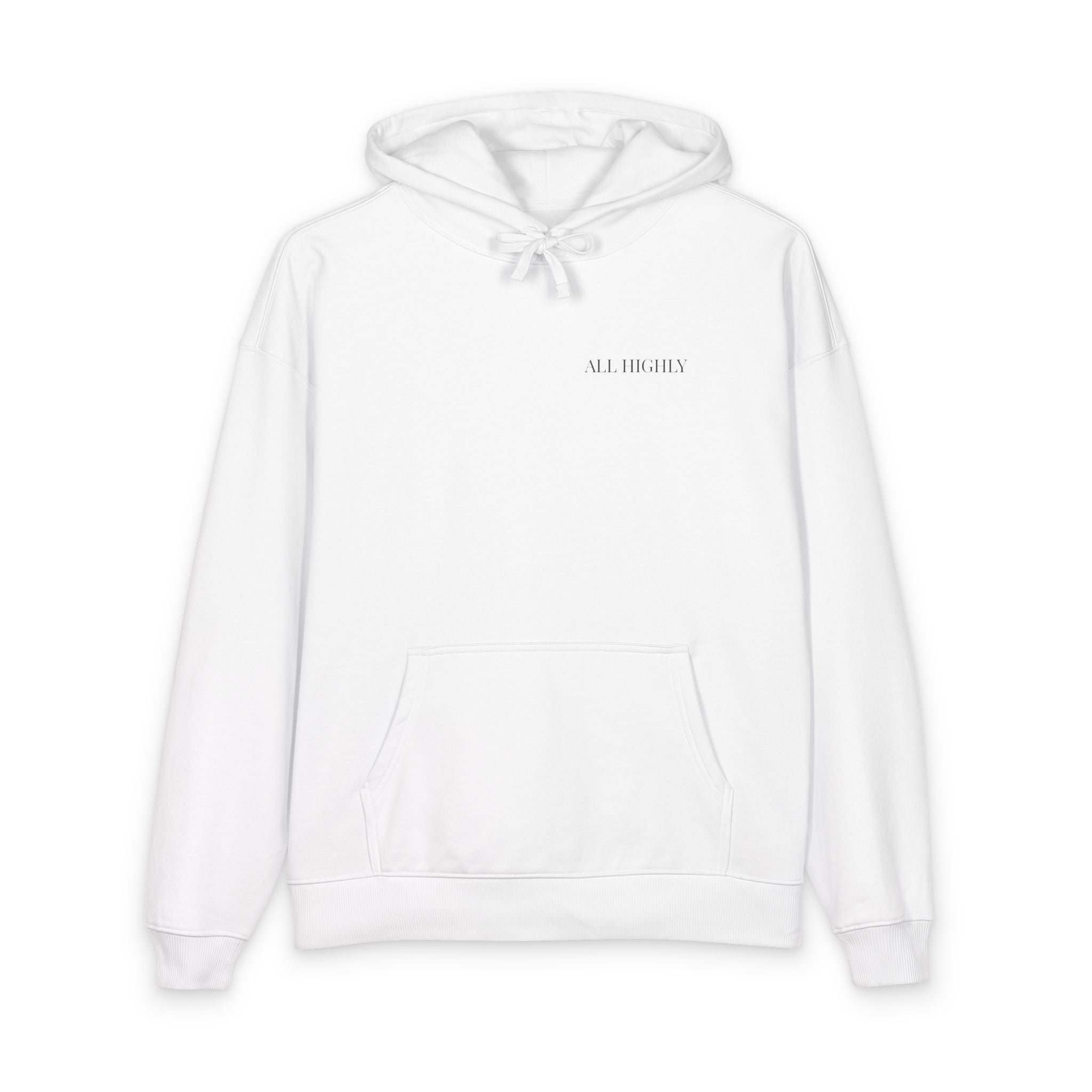 "ALLHIGHLY" Mens HOODIE